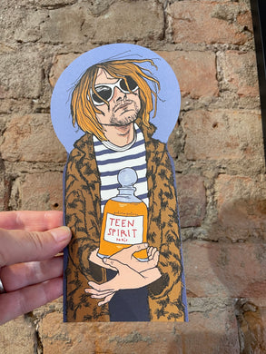 Saint Kurt Cobain Postcard