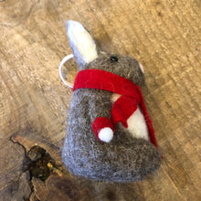 Plush Rabbit Ornament Side