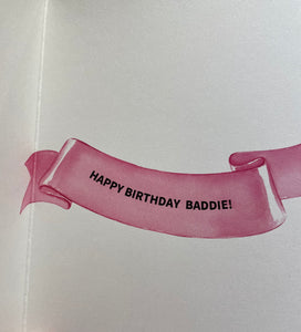 Bad Girls Gonna Bad Birthday Card