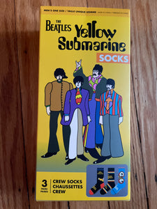 Yellow Submarine/Beatles Crew Socks - Set of 3 Box Set Perri's Socks