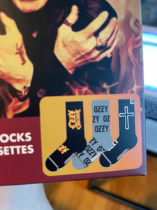 Ozzy Osbourne Crew Socks - Set of 3 Box Set Perri's Socks