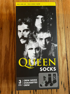 Queen Crew Socks - Set of 3 Box Set Perri's Socks