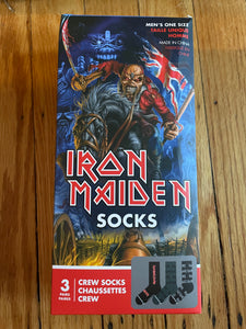 Iron Maiden Crew Socks - Set of 3 Box Set Perri's Socks