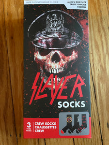 Slayer Crew Socks - Set of 3 Box Set Perri's Socks