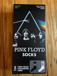 Pink Floyd Crew Socks - Set of 3 Box Set Perri's Socks