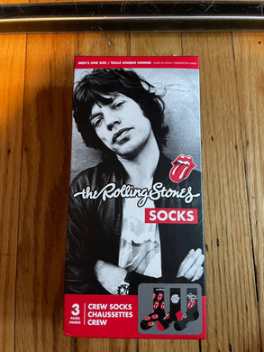 Rolling Stones Crew Socks - Set of 3 Box Set Perri's Socks