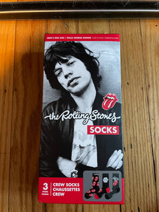 Rolling Stones Crew Socks - Set of 3 Box Set Perri's Socks