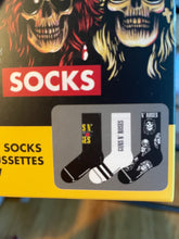 Guns N' Roses Crew Socks - Set of 3 Box Set Perri's Socks
