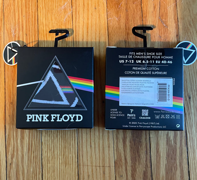 Pink Floyd - Small Gift Box 1 pair Crew Sock