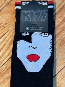 Kiss - Gene Simmons and Paul Stanley Makeup - Crew Socks