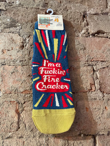 Women's Ankle Socks - Fire Cracker