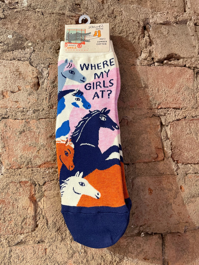 Women's Ankle Socks - Where My Girls At?