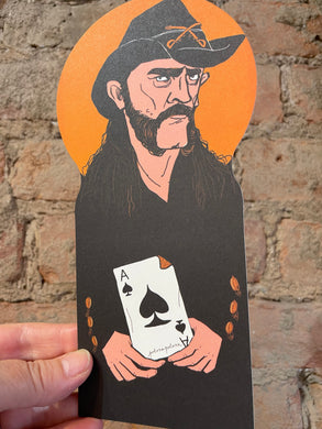 Saint Lemmy Kilmister Postcard