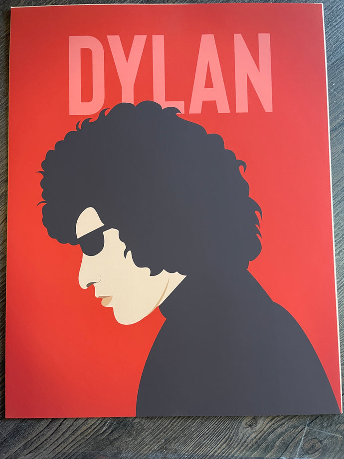 Bob Dylan Portrait - Print