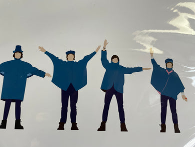 Beatles Blue Coat - Print
