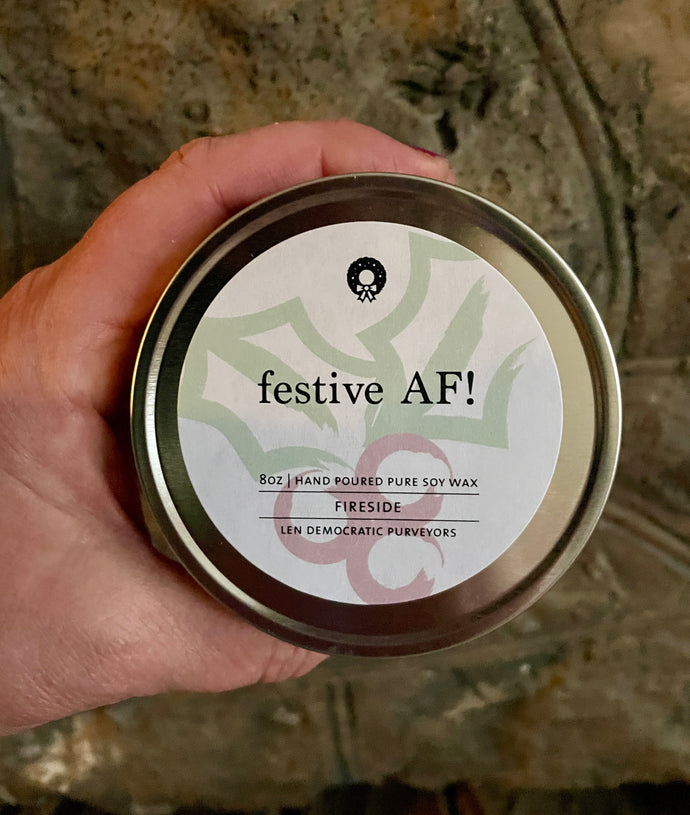 Festive AF-  Holiday Soy Candle Collection