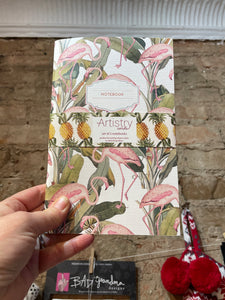Flamingo and Pineapple Notebooks - 2 set Artistry Cards