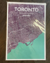 Toronto City Map Prints - Point Two Designs