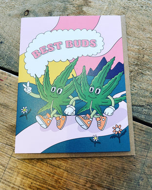 Best Buds - Greeting Card
