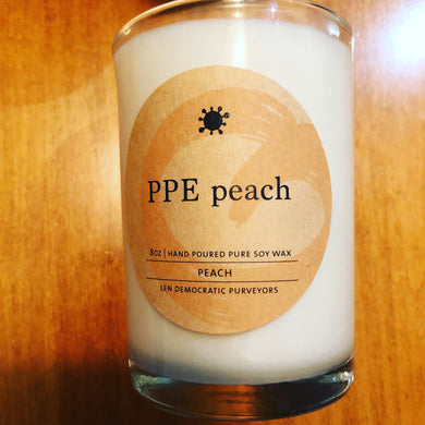 PPE Peach - Peach Soy Candle