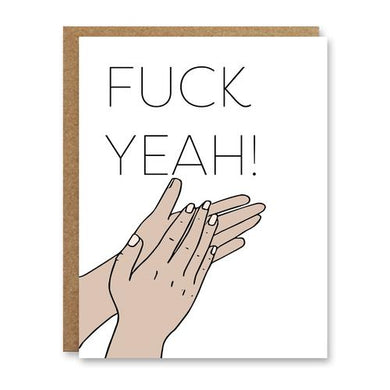 Fuck Yeah Congratulations Card