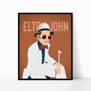 Elton John Print