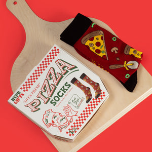 Boxed Fun Canadian Unisex Crew Socks - Main and Local