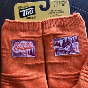 Get the Hell Outside - TAG Socks