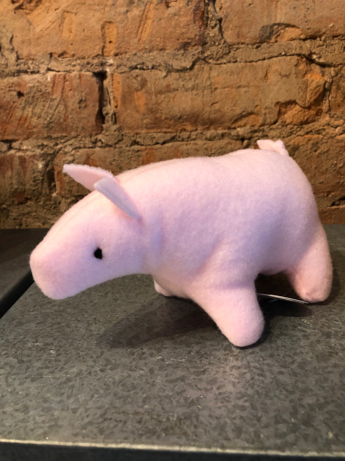 Pink Piglet Stuffie - Leikey Designs