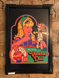 Steven Rhodes- Voodoo Doll- Framed Print