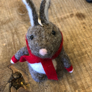 Rabbit Plush Ornament