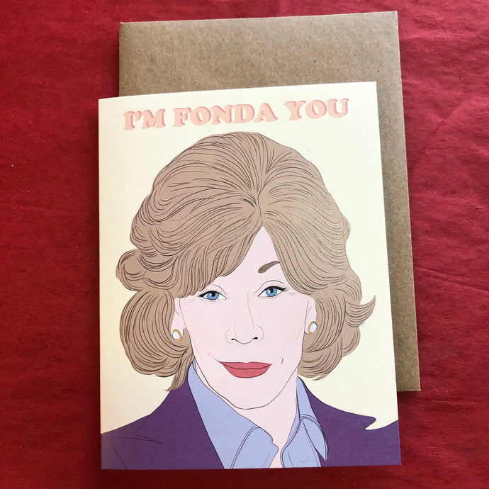 Fonda You Jane Fonda Valentines Card