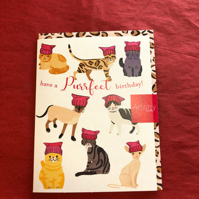 Cats Purrfect Birthday Card