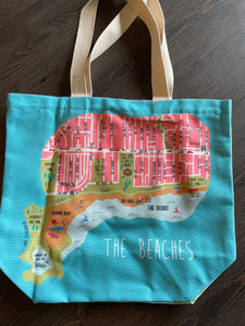 The Beaches Tote Bag