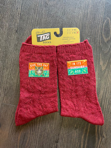 Tag Socks - Kick This Day in it's Sunshiny Ass