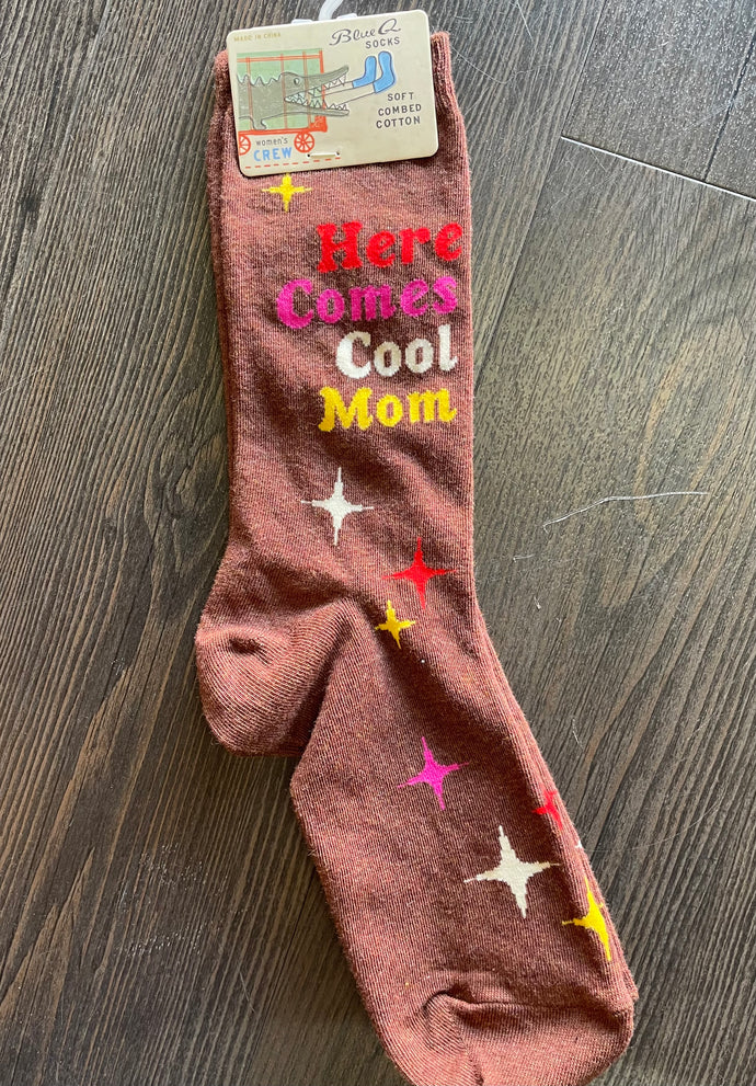 Women's Socks - Here Comes Cool Mom