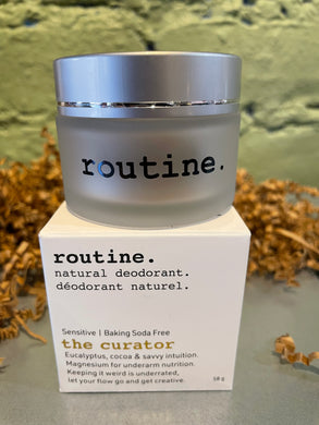 The Curator- Natural Deodorant Jar