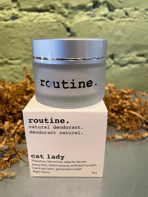 Cat Lady- Natural Deodorant Jar