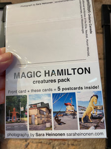 Magic Hamilton Creatures Postcards -  5 PACK