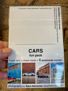 Cars Fun Pack Postcards -  5 PACK