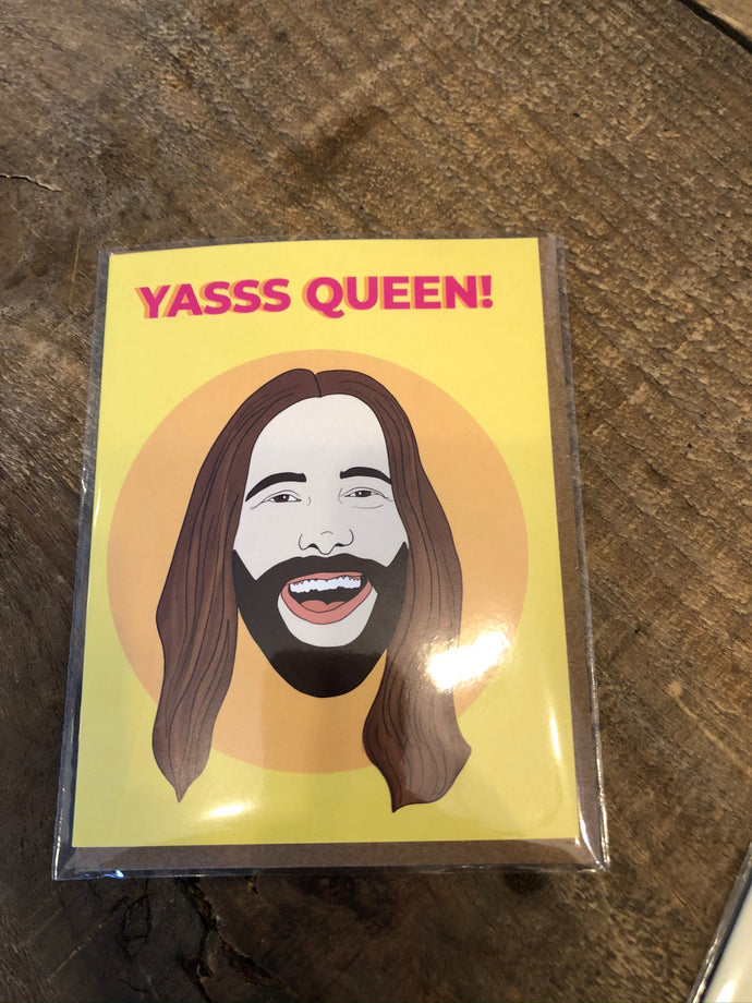 Yass Queen Greeting Card