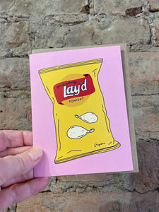You're Getting Lay'd Tonight - Chip Card