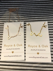 F*U*C*K necklace - Royce & Oak