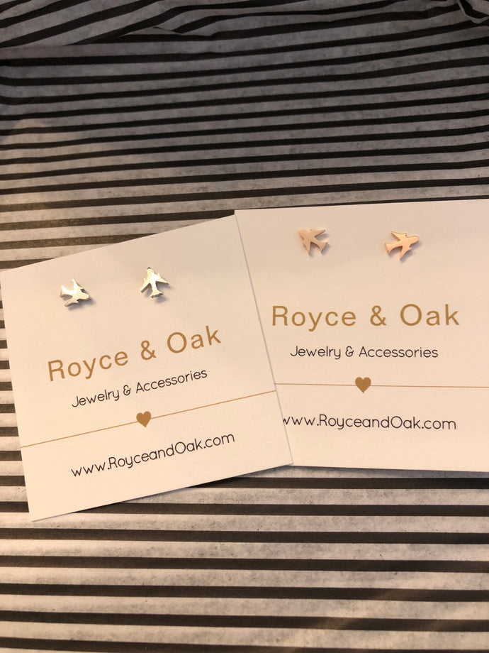 Airplane Studs- Royce & Oak