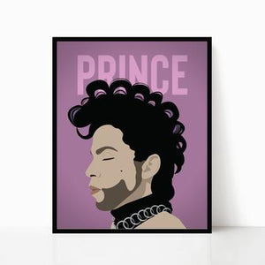 Prince Profile Print
