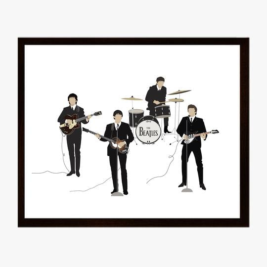 Beatles Bandstand Print