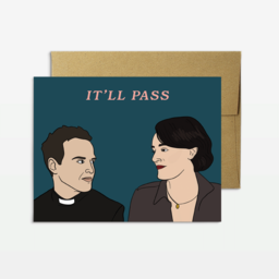 Fleabag, It will pass greeting card