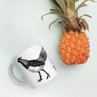 Chicken leaving the house Mug