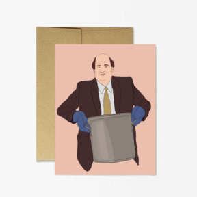 The Office, Kevin Chili, Greeting Card
