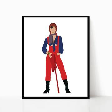 David Bowie print
